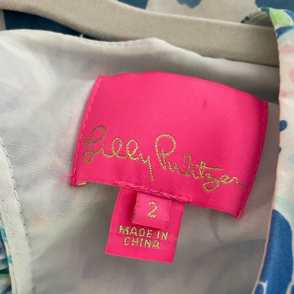 Lily Pulitzer Fiesta Dress. Size 2 - Picture 5 of 6